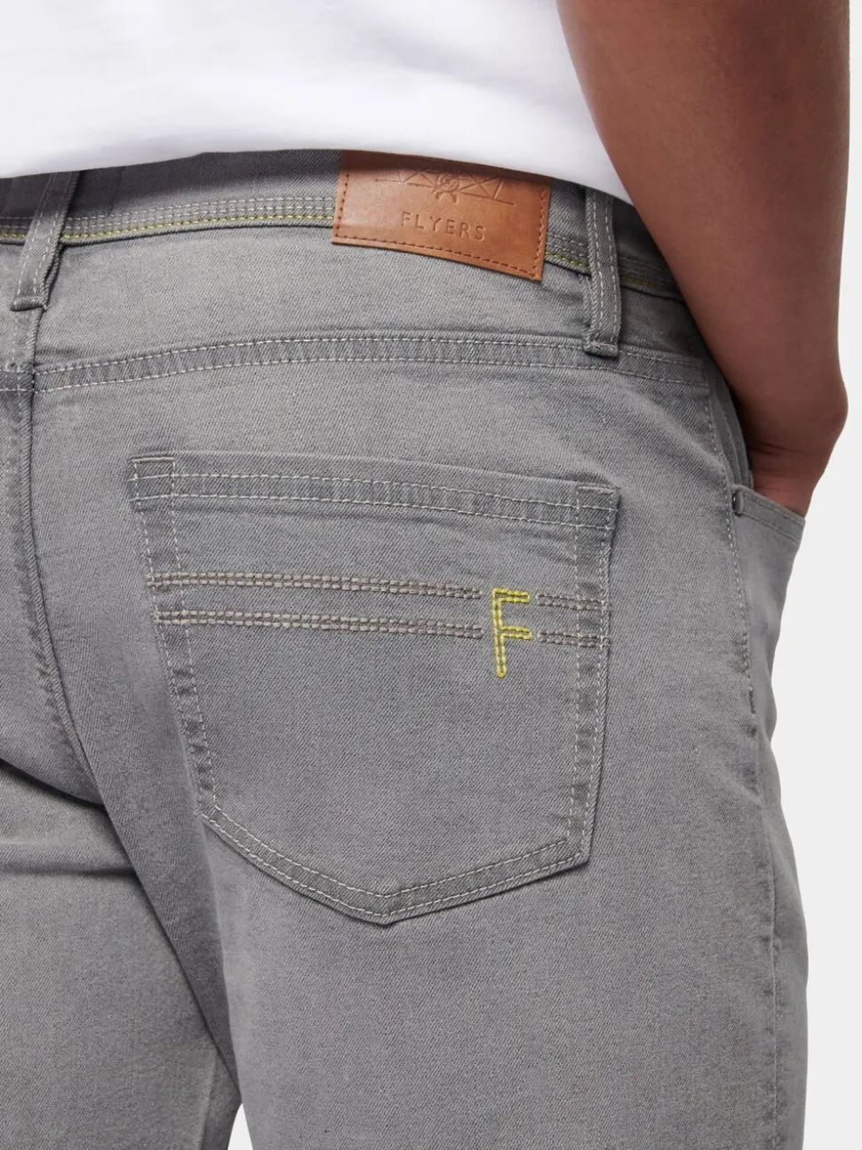 Flyers Mens Straight Fit Jeans