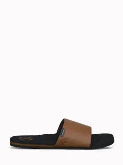 Foamlife Black Mens Seales Sliders