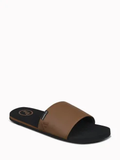 Foamlife Black Mens Seales Sliders