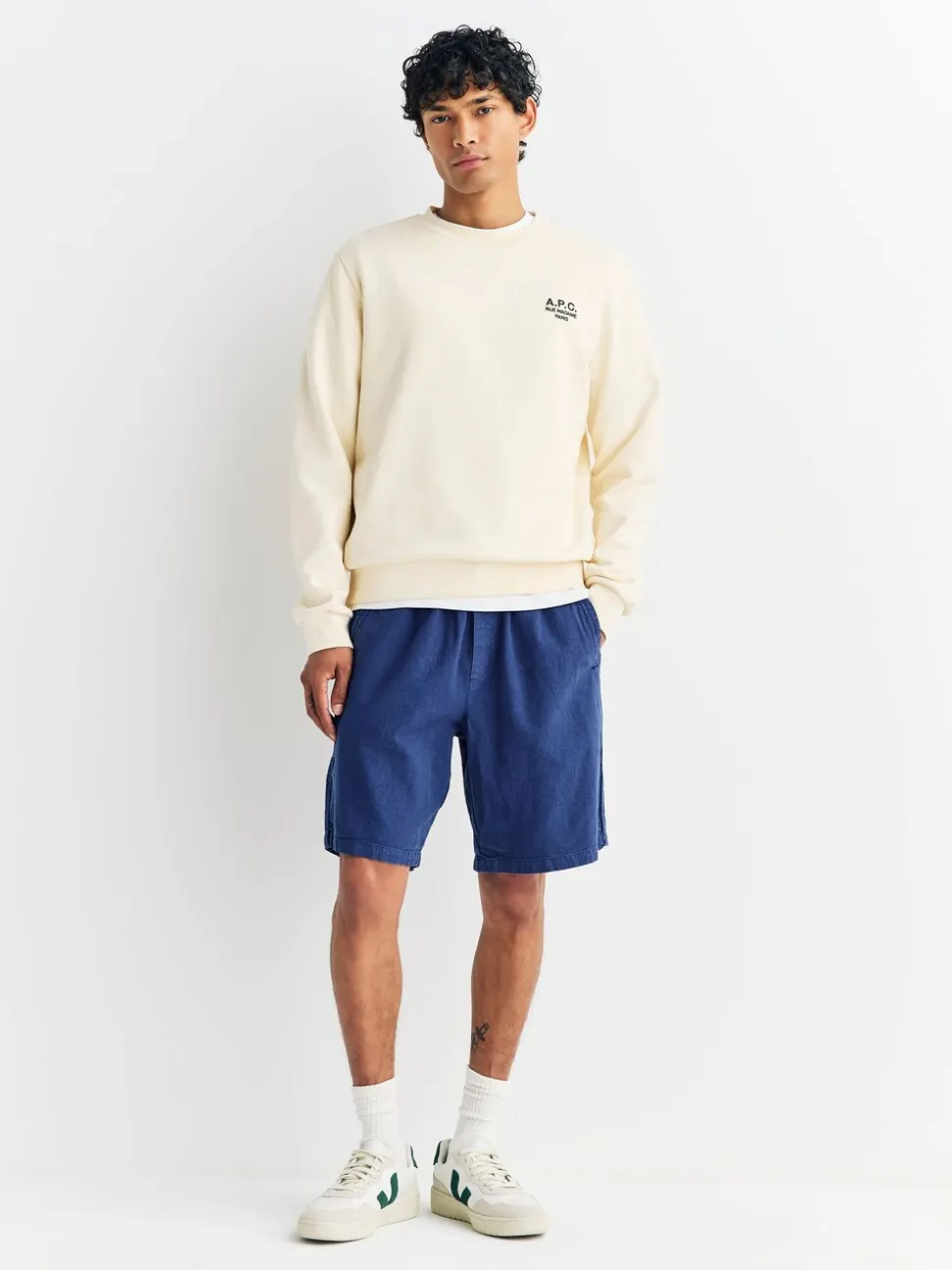 Folk Blue Assembly Shorts