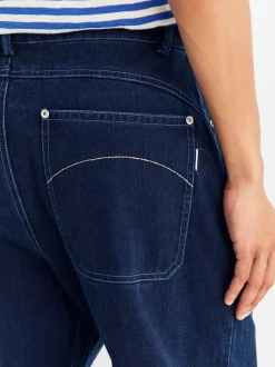 Folk Blue Barrel Leg Jeans
