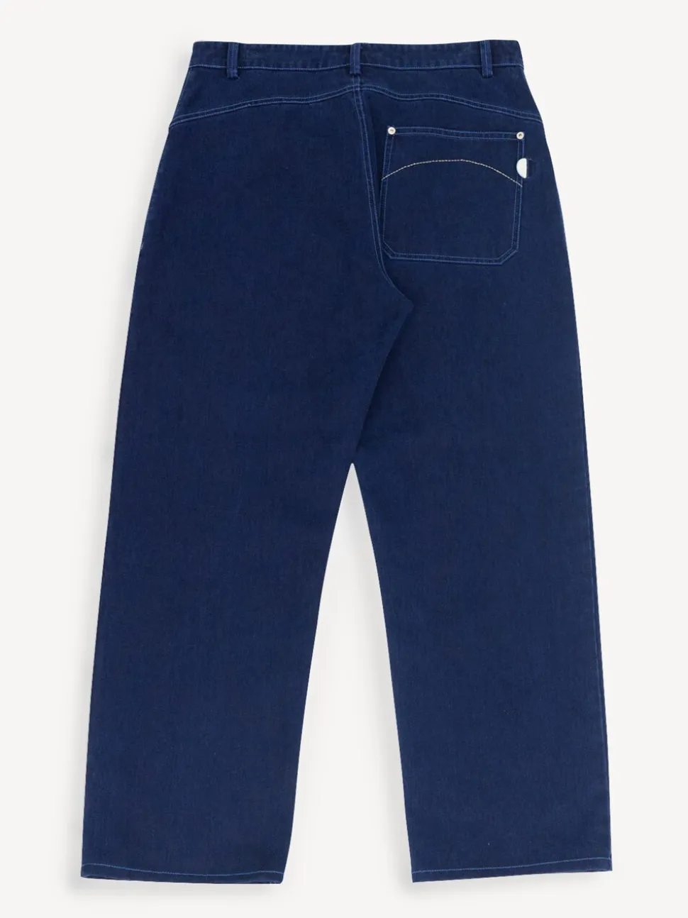 Folk Blue Barrel Leg Jeans