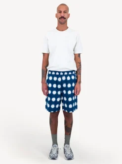 Folk Blue Relaxed Fit Shorts