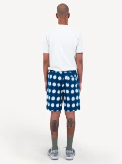 Folk Blue Relaxed Fit Shorts