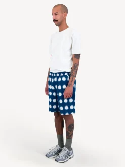 Folk Blue Relaxed Fit Shorts