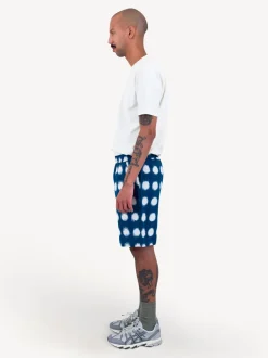 Folk Blue Relaxed Fit Shorts