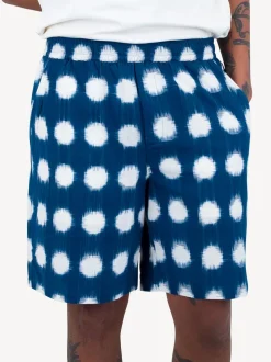Folk Blue Relaxed Fit Shorts