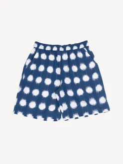 Folk Blue Relaxed Fit Shorts