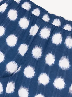 Folk Blue Relaxed Fit Shorts
