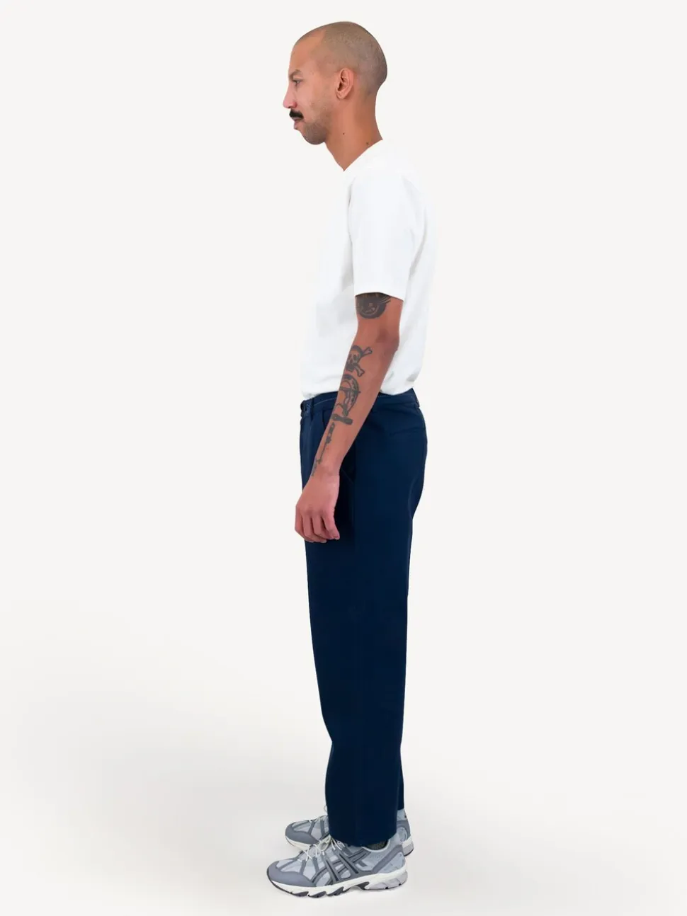 Folk Blue Slim Anniversary Trousers