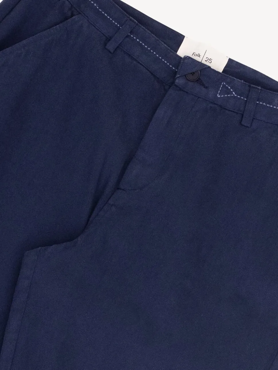 Folk Blue Slim Anniversary Trousers
