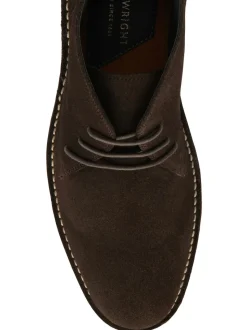Frank Wright Brown Suede Desert Boots