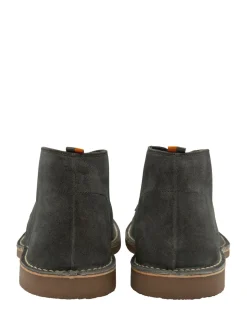 Frank Wright Grey Suede Desert Boots