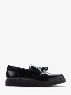 Fred Perry Black GC X FP Tassel Loafers