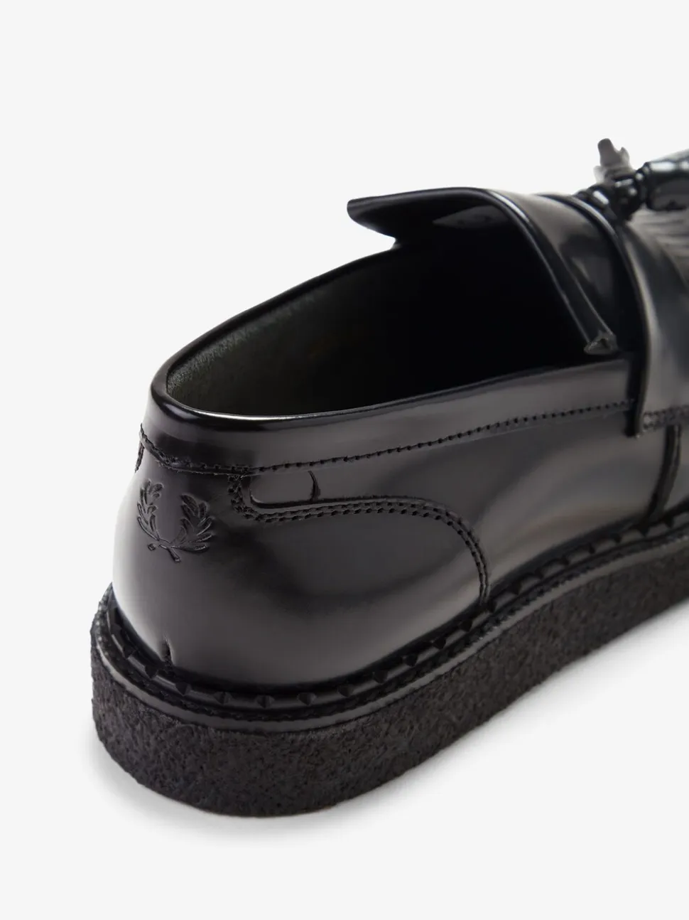 Fred Perry Black GC X FP Tassel Loafers
