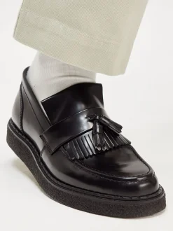 Fred Perry Black GC X FP Tassel Loafers