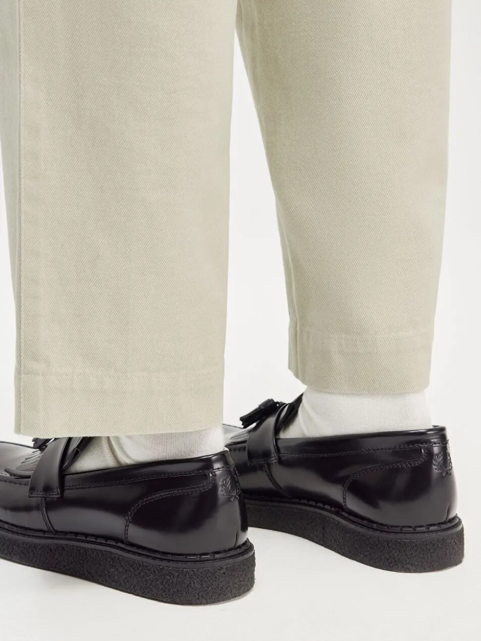 Fred Perry Black GC X FP Tassel Loafers