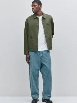 Fred Perry Green Bedford Overshirt