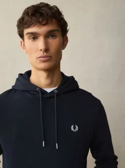 Fred Perry Tipped Overhead Hoodie