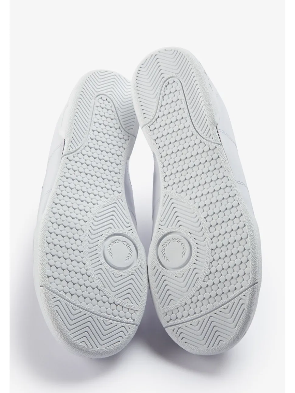 Fred Perry White B722 Leather Trainers