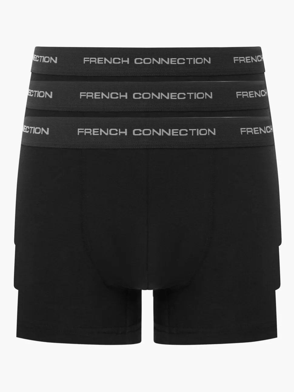 French Connection Black Boxers 3 Pack