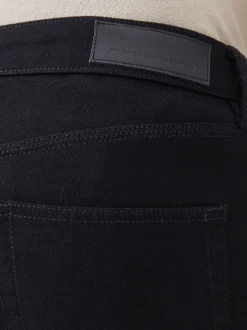 French Connection Black Cotton Blend Slim Fit Stretch Jeans