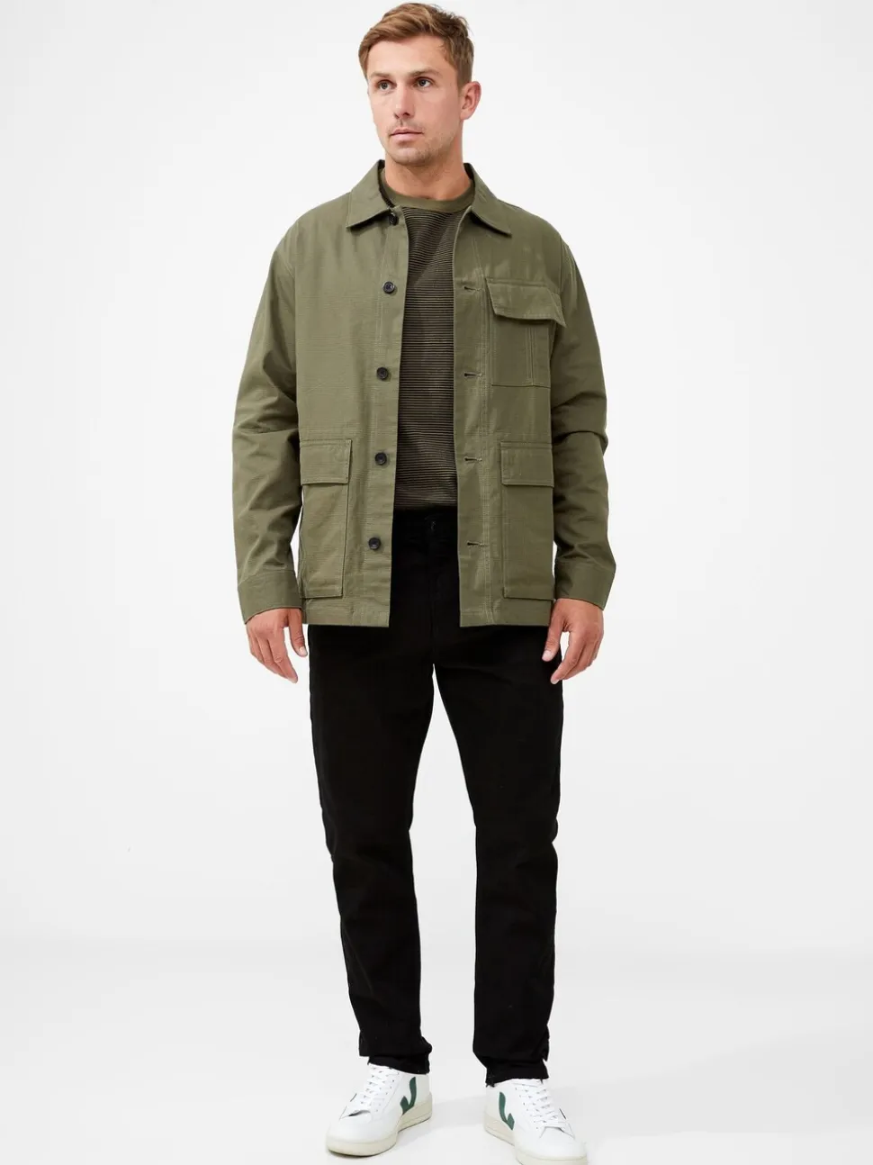 French Connection Black Slim Fit Stretch Jeans
