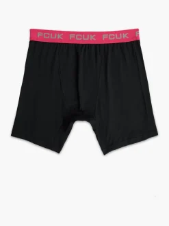 French Connection Blue FCUK Stretch Boxers 3 Pack
