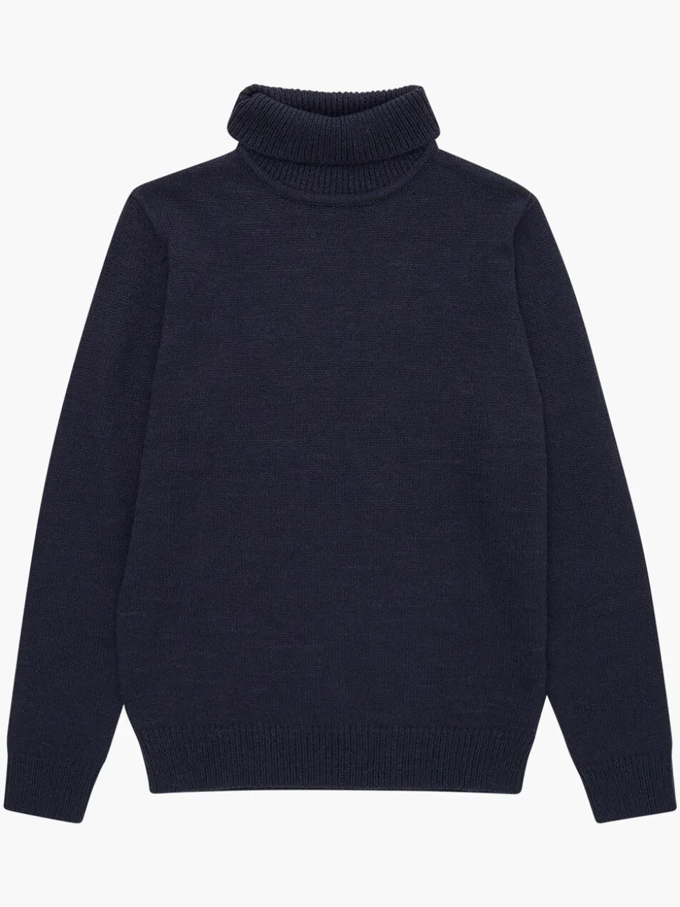 French Connection Blue Roll Neck Knit Jumper