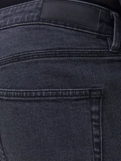 French Connection Grey Cotton Blend Slim Fit Stretch Jeans