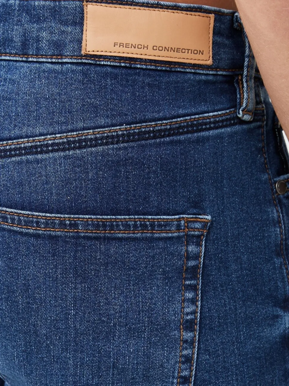 French Connection Light Blue Slim Fit Stretch Jeans