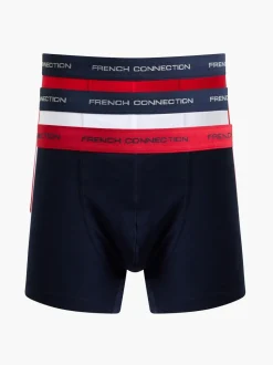 French Connection Multicolour Boxers 3 Pack