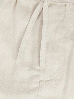 Frescobol Carioca Natural Felipe Linen Shorts