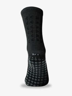 Gain the Edge Black Midcalf Football Grip 3.0 Socks