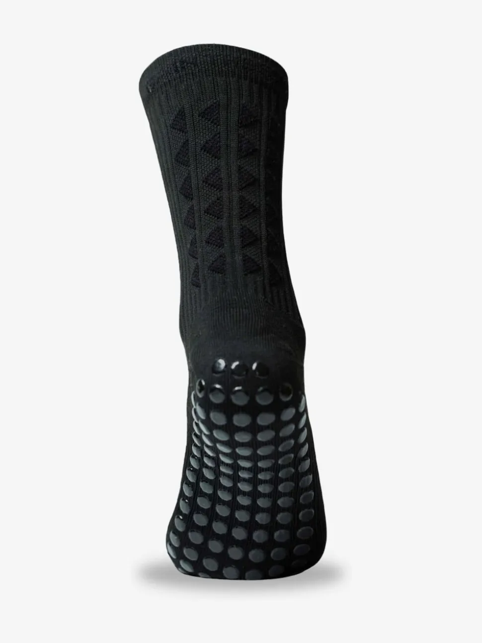 Gain the Edge Black Midcalf Football Grip 3.0 Socks