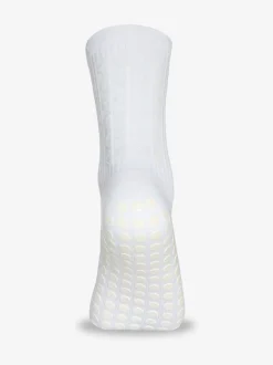 Gain the Edge White Midcalf Football Grip 3.0 Socks