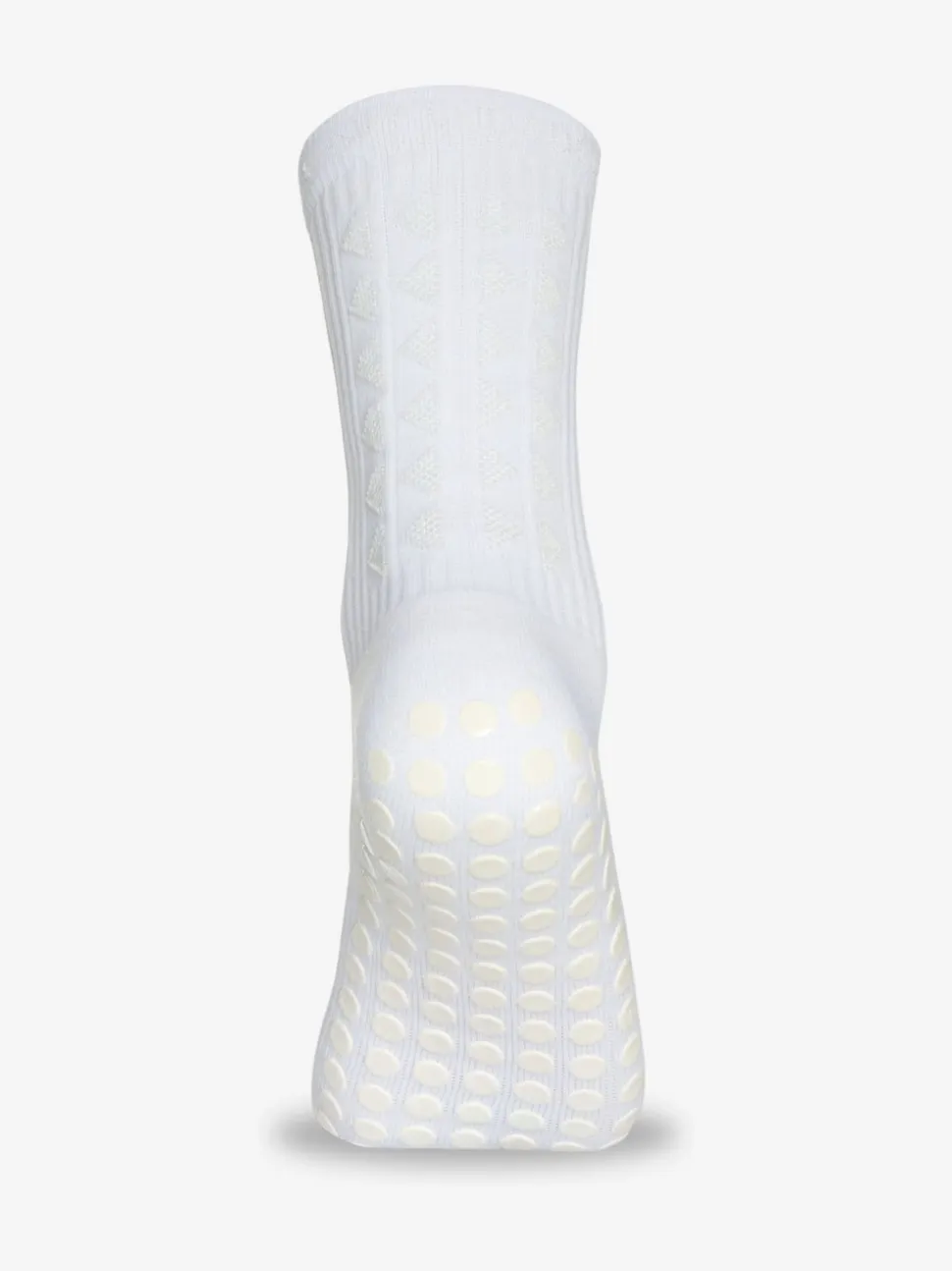 Gain the Edge White Midcalf Football Grip 3.0 Socks