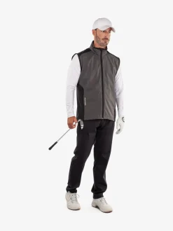 Galvin Green Grey Leo Windproof Golf Vest