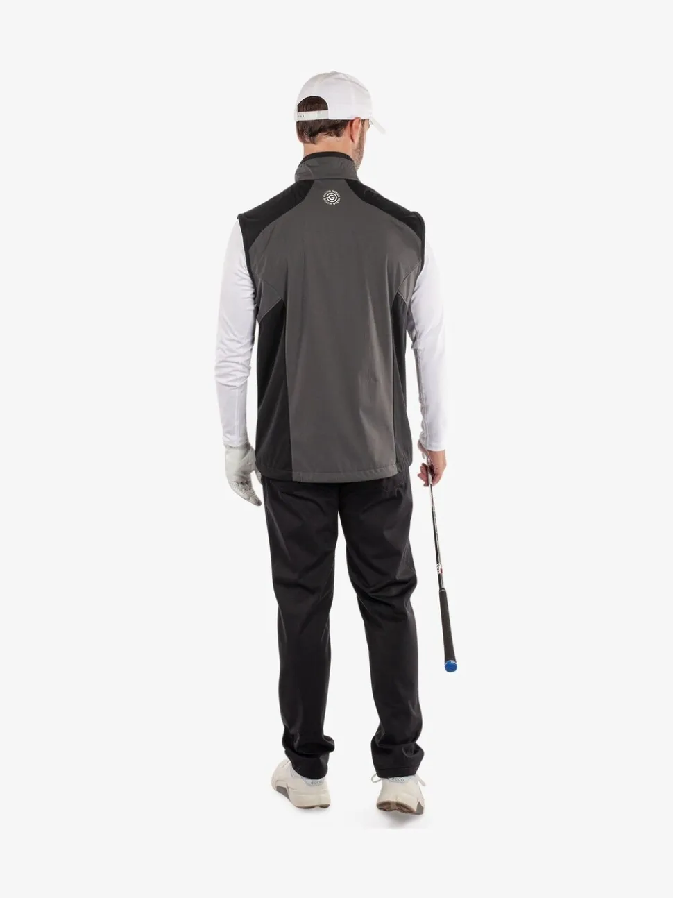 Galvin Green Grey Leo Windproof Golf Vest