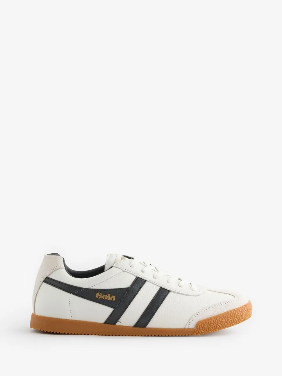 Gola Black Mens Harrier Trainers