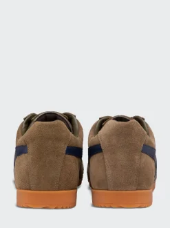 Gola Khaki Navy Mens Harrier Trainers