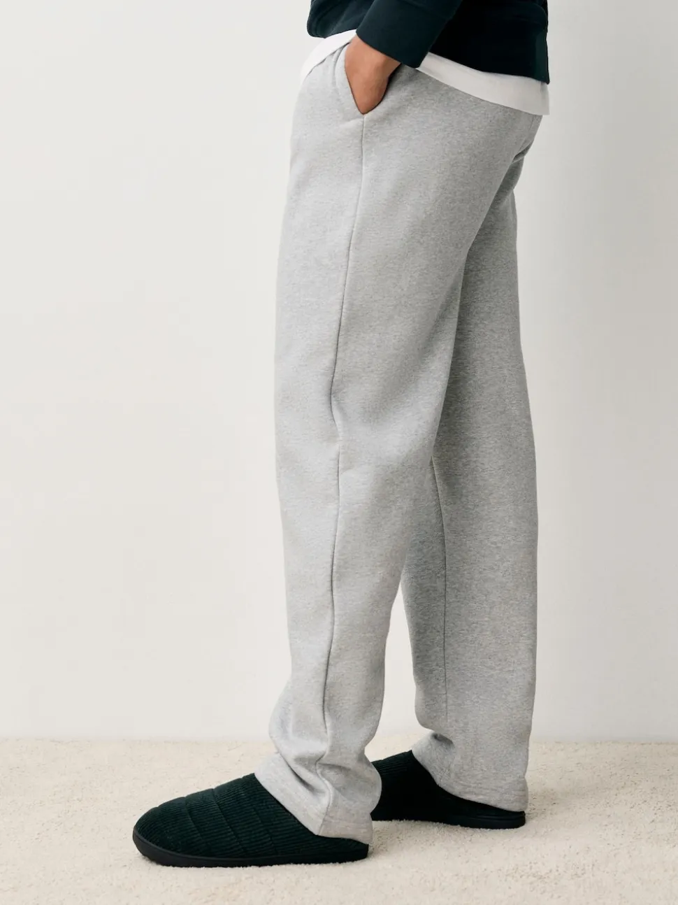 Green Cord Mule Slippers