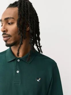 Green Duck Pique Polo Shirt