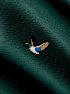 Green Duck Pique Polo Shirt