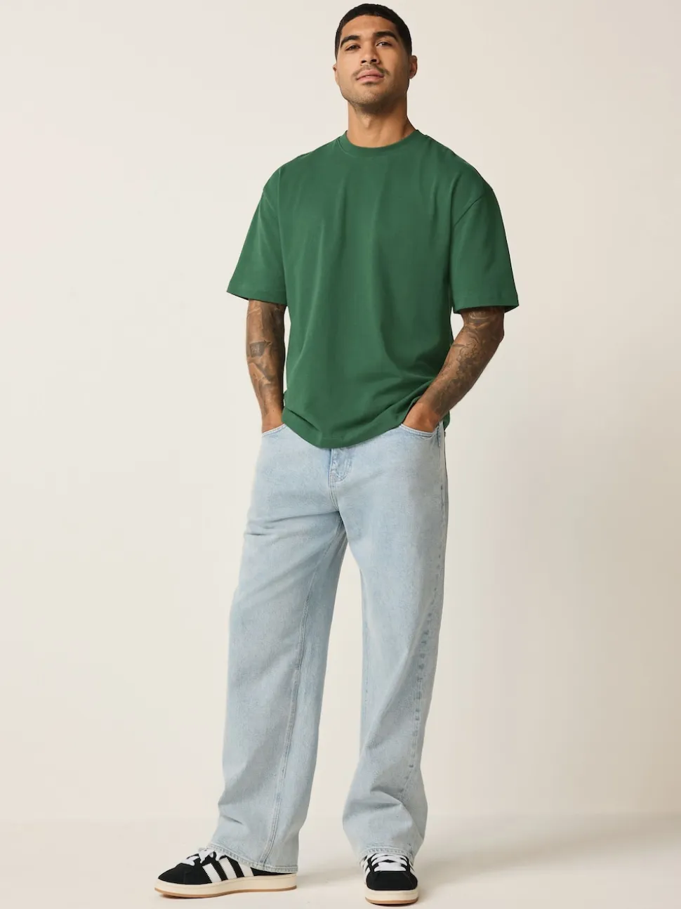 Green Forest Relaxed Fit Heavyweight T-Shirt