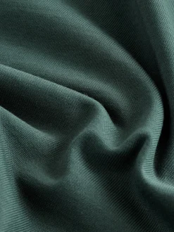 Green Long Sleeve Relaxed Fit Heavyweight T-Shirt