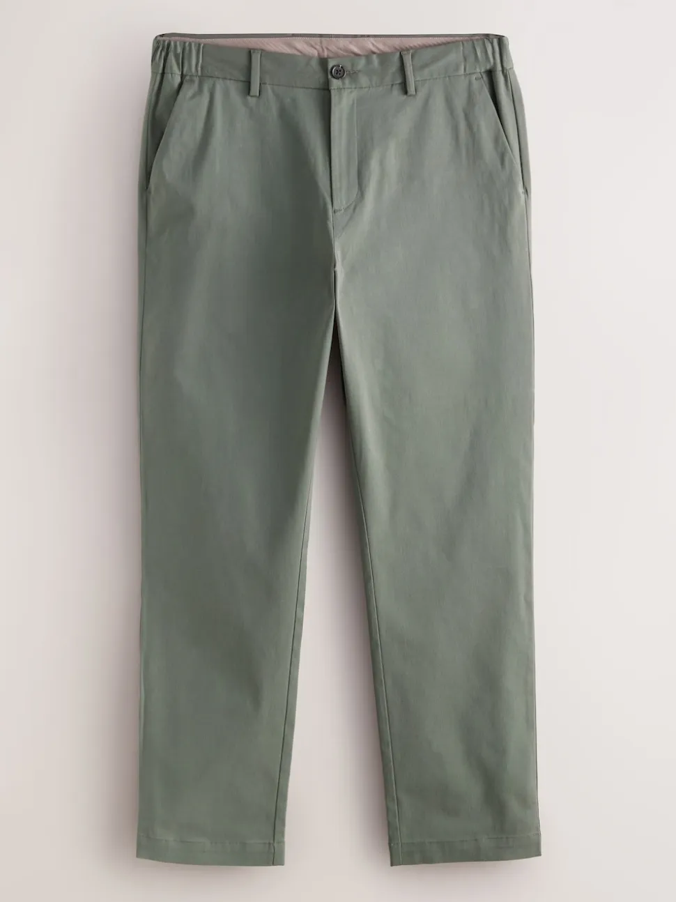 Green Muscle Fit N.Premium Smart Cotton TENCEL™ Lyocell Blend Chinos With Comfort Waistband