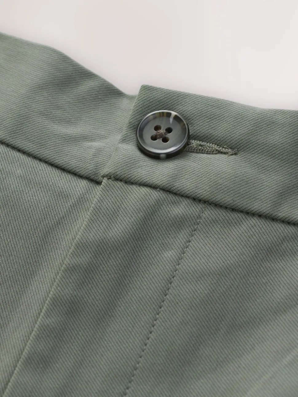 Green Muscle Fit N.Premium Smart Cotton TENCEL™ Lyocell Blend Chinos With Comfort Waistband