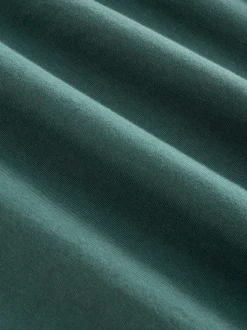 Green Pine Regular Fit Essential Crew Neck Cotton T-Shirt