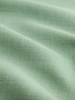 Green Regular Fit Textured Twin Pocket Long Sleeve Shirt